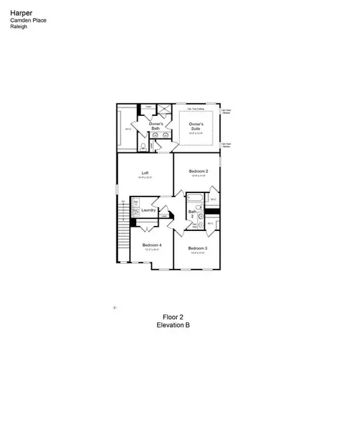 Floorplan - 99 Hank Way, Angier, NC 27501 photo 2 of 2