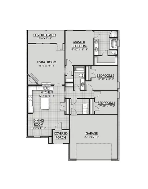 Floorplan - 102 Harveston Way, Scott, LA 70583 photo 1 of 1