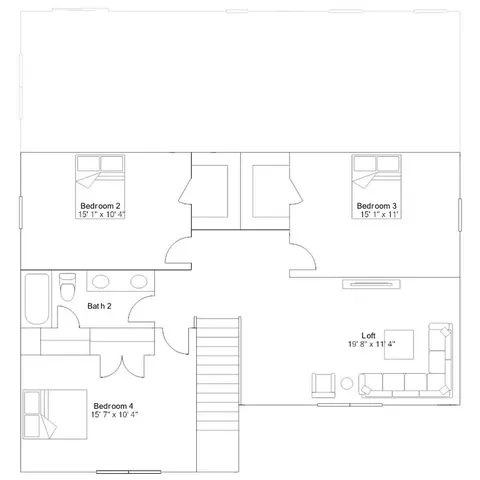 Floorplan - 827 Sparano Loop, York, SC 29745 photo 2 of 2