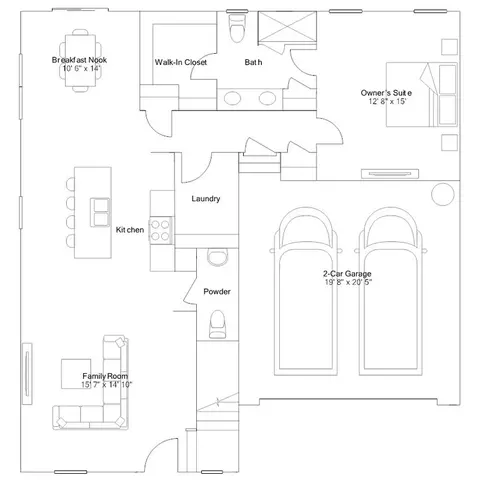 Floorplan - 827 Sparano Loop, York, SC 29745 photo 1 of 2