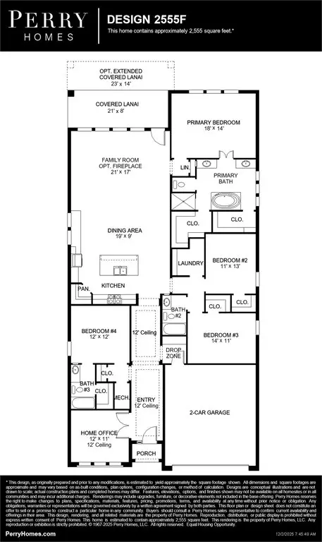 Floorplan - 8018 Roll Tide Ter, Parrish, FL 34219 photo 1 of 1