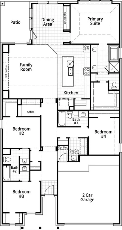 Floorplan - 11433 Wulstone Rd, Haslet, TX 76052 photo 1 of 1