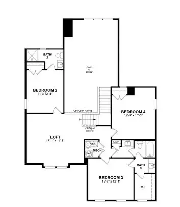 Floorplan - 3076 Claredon St, Longs, SC 29568 photo 2 of 2