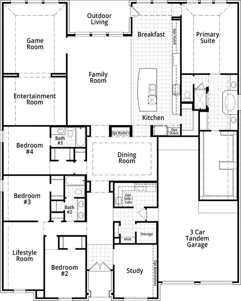 Floorplan - 317 Vale Run, Kyle, TX 78640 photo 1 of 1