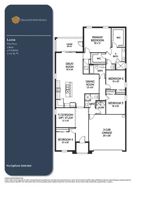 Floorplan - 7827 Glen Lily Pl, Parrish, FL 34219 photo 1 of 1