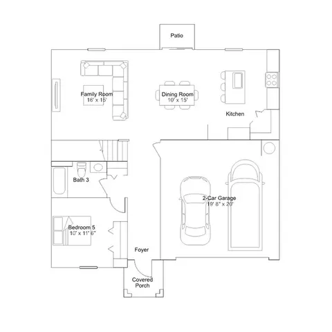Floorplan - 655 Supernova Dr, Melbourne, FL 32901 photo 1 of 2