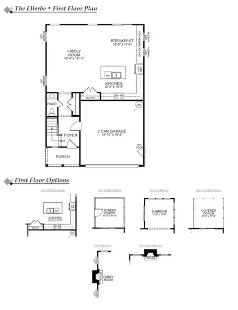 Floorplan - 215 Silk Oak Dr, Moncks Corner, SC 29461 photo 1 of 2