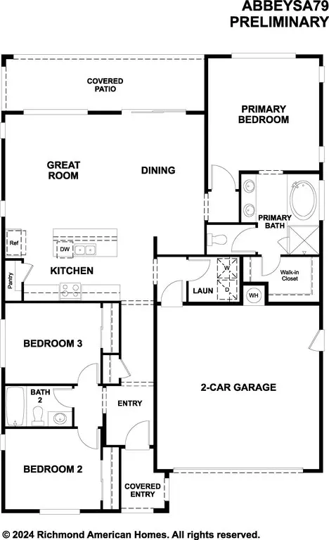 Floorplan - 3942 Bluff View Dr, Corona, CA 92883 photo 1 of 1
