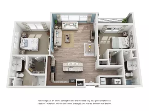 Floorplan - Unit 209 - Building 33, Lewes, DE 19958 photo 1 of 2
