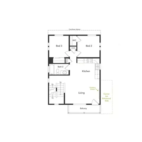 Floorplan - 21880 E 46th Pl, Aurora, CO 80019 photo 2 of 3