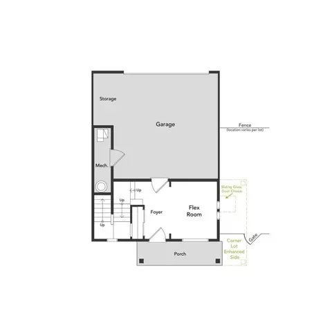 Floorplan - 21880 E 46th Pl, Aurora, CO 80019 photo 1 of 3