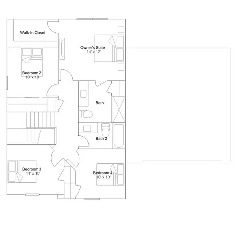 Floorplan - 17940 Hillside Dr, Lowell, IN 46356 photo 2 of 2