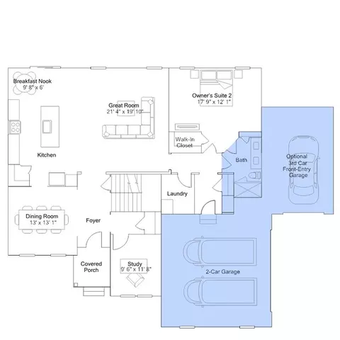 Floorplan - 204 Goldleaf Dr E, Middletown, DE 19709 photo 2 of 8