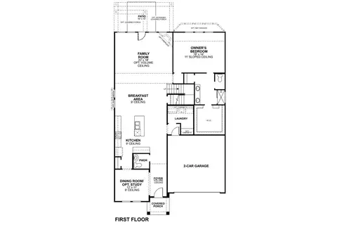 Floorplan - 5100 Edge Way, Argyle, TX 76226 photo 2 of 3