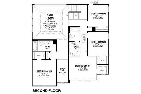Floorplan - 5100 Edge Way, Argyle, TX 76226 photo 3 of 3