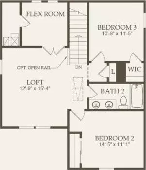 Floorplan - 2104 Astride Way, Willow Spring, NC 27592 photo 2 of 2