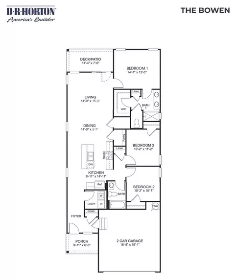 Floorplan - 920 Liverpool Way, Baxter, TN 38544 photo 1 of 1