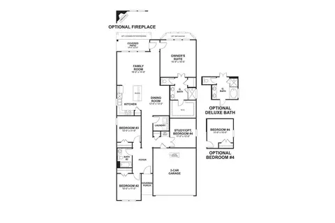 Floorplan - 820 Corvallis Dr, Leander, TX 78641 photo 1 of 1