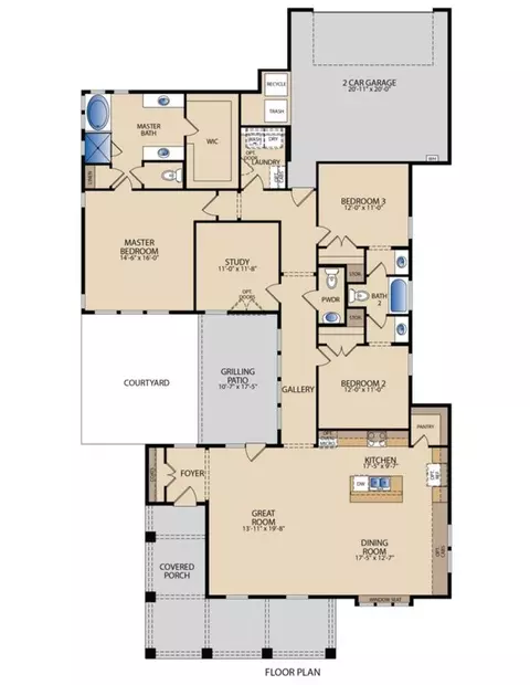 Floorplan - 7900 Skytree Dr, Austin, TX 78744 photo 1 of 1