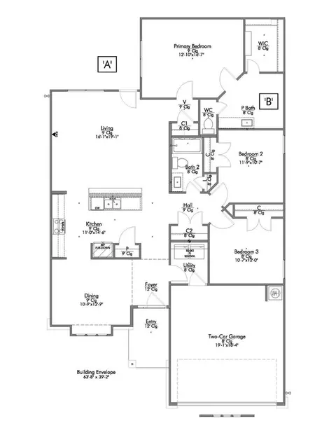 Floorplan - 10224 Bethlehem Ct, Waco, TX 76708 photo 1 of 1