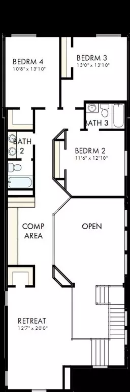 Floorplan - 14541 Walsh Ave, Aledo, TX 76008 photo 2 of 2