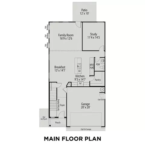 Floorplan - 2915 Carpenter Rd, Durham, NC 27704 photo 1 of 3
