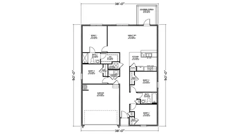 Floorplan - 8507 Dunham Farms Rd E, Mobile, AL 36582 photo 1 of 1