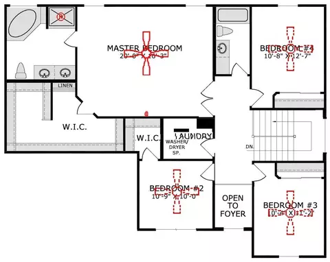 Floorplan - 1436 Bloomfield Dr, Eureka, MO 63025 photo 2 of 3