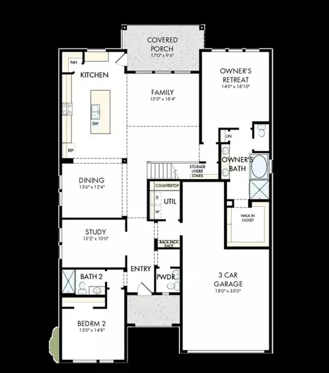 Floorplan - 5014 Nesbit Path, Rosenberg, TX 77471 photo 2 of 2
