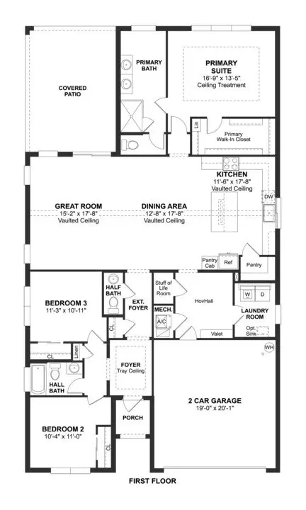 Floorplan - 6715 SE Lost Pine Dr, Stuart, FL 34997 photo 1 of 1