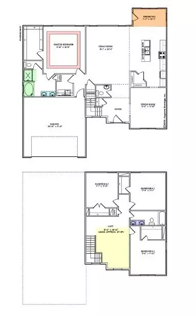 Floorplan - 1000 Vanguard Dr, Spring Hill, TN 37174 photo 1 of 1