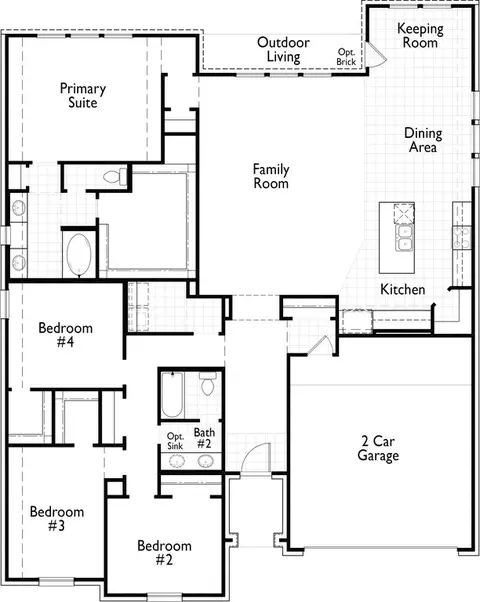Floorplan - 325 Vale Run, Kyle, TX 78640 photo 1 of 1