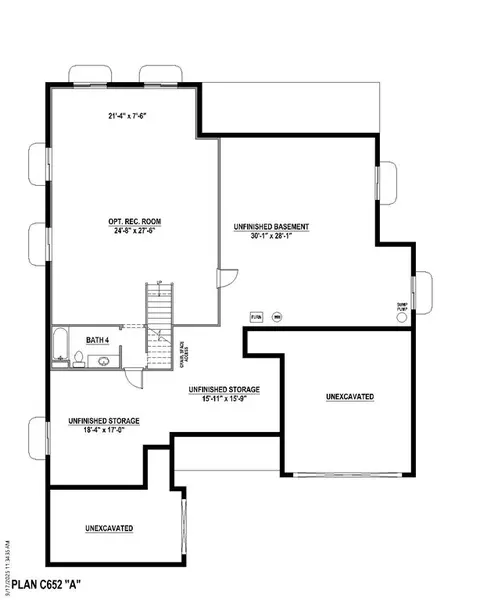 Floorplan - 2093 Falling Leaf, Windsor, CO 80550 photo 9 of 10