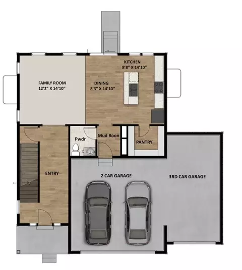 Floorplan - 3643 N Eagle Meadows Dr #313, Eagle Mountain, UT 84005 photo 1 of 2