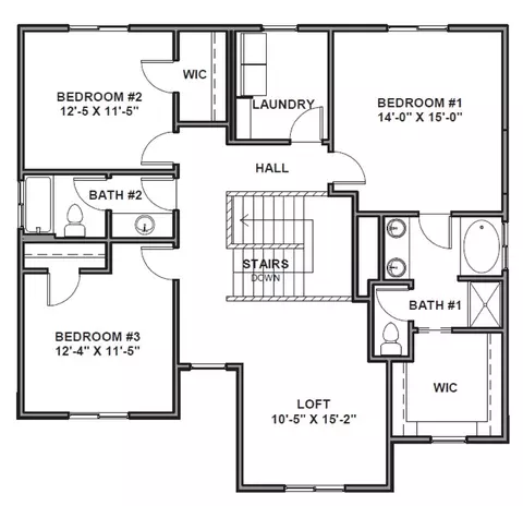 Floorplan - 718 N 1600 E, Salem, UT 84653 photo 2 of 3