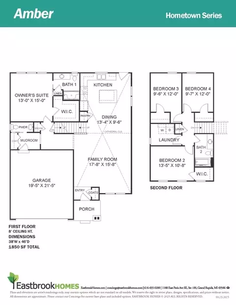 Floorplan - 3105 Hollace Dr, Jenison, MI 49428 photo 1 of 1