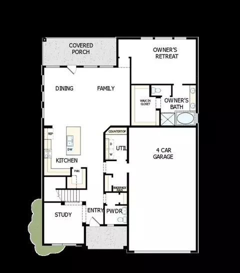 Floorplan - 519 Coen Cain Dr, Rosenberg, TX 77471 photo 1 of 2