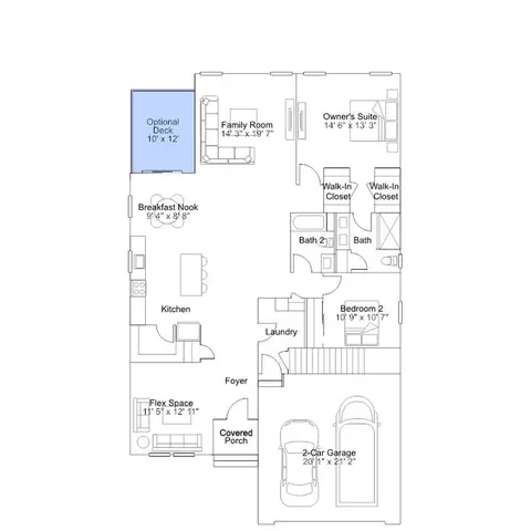 Floorplan - 2405 Greyfriar Loop, Middletown, DE 19709 photo 4 of 7