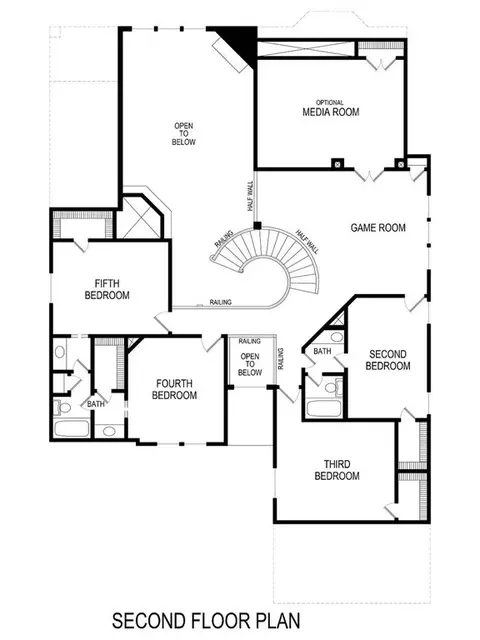Floorplan - 1310 St Peter Ln, Prosper, TX 75078 photo 2 of 2