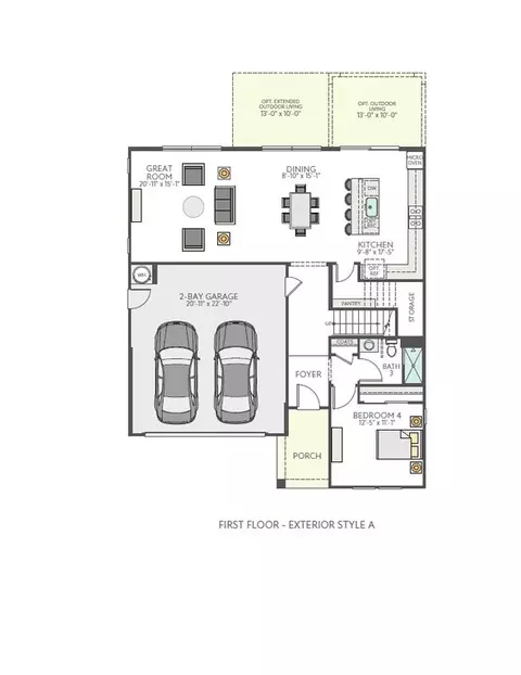 Floorplan - 1838 S Romesh St, Mountain House, CA 95391 photo 1 of 2