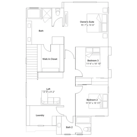 Floorplan - 3255 Sprout Paseo, Ontario, CA 91761 photo 2 of 2