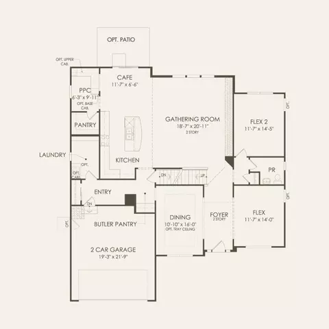 Floorplan - 12823 S Vicarage Dr, Plainfield, IL 60585 photo 1 of 3