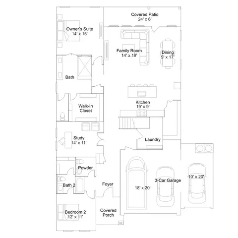 Floorplan - 4304 Ramblin Acres Rd, Georgetown, TX 78628 photo 1 of 2