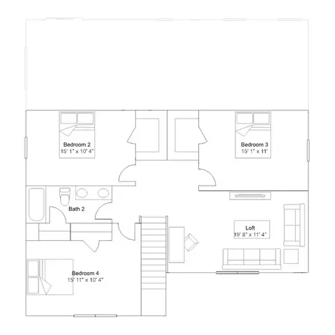 Floorplan - 744 Bechamel Ave, York, SC 29745 photo 2 of 2