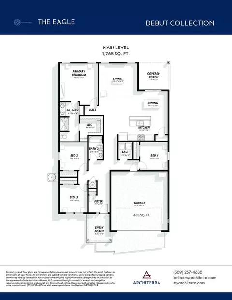 Floorplan - 705 E 5th St, Deer Park, WA 99006 photo 1 of 2