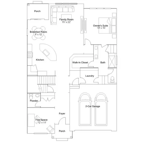 Floorplan - 621 Lismore Cir, Elgin, IL 60124 photo 1 of 3