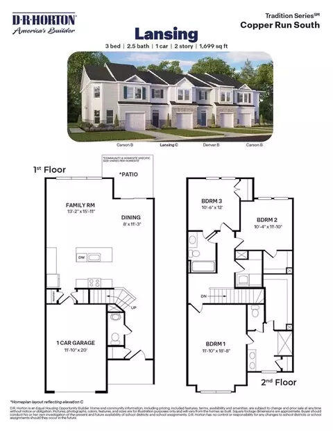 Floorplan - 1808 Hinesley Dr, Durham, NC 27703 photo 1 of 1