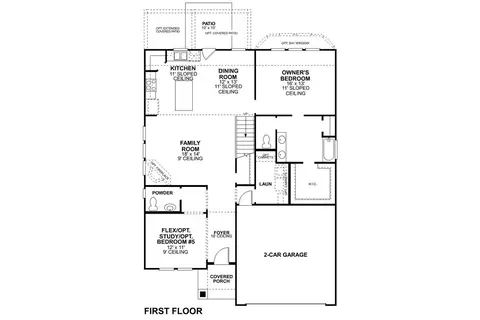Floorplan - 5100 Edge Way, Argyle, TX 76226 photo 1 of 4