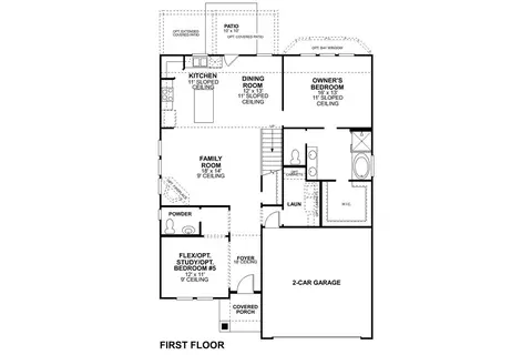 Floorplan - 5100 Edge Way, Argyle, TX 76226 photo 2 of 3