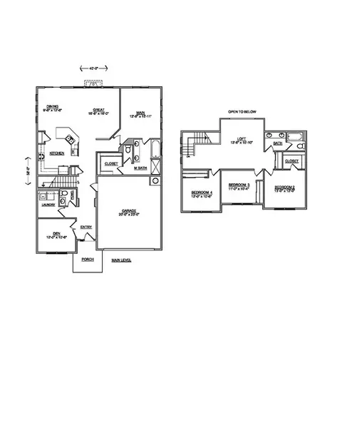 Floorplan - 3379 E Fitz Roy Ct, Kuna, ID 83634 photo 1 of 1